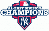 New York Yankees 2012 Champion Logo decal sticker