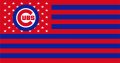 Chicago Cubs Flag001 logo Sticker Heat Transfer