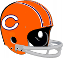 Clemson Tigers 1969 Helmet Logo decal sticker