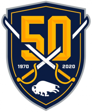 Buffalo Sabres 2019 20 Anniversary Logo 02 decal sticker