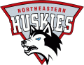 Northeastern Huskies 1992-2000 Primary Log decal sticker