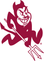 Arizona State Sun Devils 1980-2010 Alternate Logo decal sticker