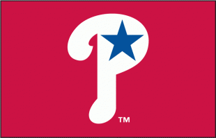 Philadelphia Phillies 1997-2007 Cap Logo Sticker Heat Transfer