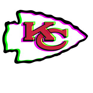 Phantom Kansas City Chiefs logo decal sticker
