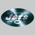 New York Jets Stainless steel logo Sticker Heat Transfer