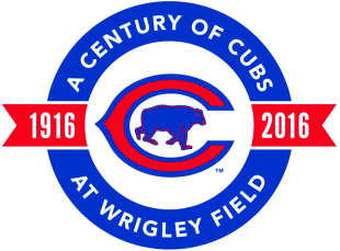 Chicago Cubs 2016 Stadium Logo decal sticker