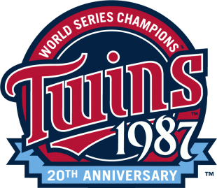 Minnesota Twins 2007 Champion Logo Sticker Heat Transfer