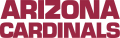 Arizona Cardinals 1994-2004 Wordmark Logo decal sticker