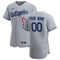 Los Angeles Dodgers Custom Letter and Number Kits for Road Jersey Material Vinyl