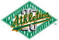 Oakland Athletics 1992 Anniversary Logo Sticker Heat Transfer