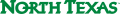 North Texas Mean Green 2005-Pres Wordmark Logo 05 decal sticker