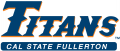 Cal State Fullerton Titans 1992-2009 Wordmark Logo 04 decal sticker