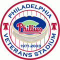 Philadelphia Phillies 2003 Stadium Logo decal sticker