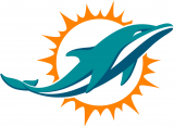 Miami Dolphins 2013-2017 Primary Logo Sticker Heat Transfer