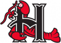 Hickory Crawdads 2016-Pres Secondary Logo 2 Sticker Heat Transfer