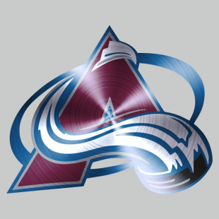 Colorado Avalanche Stainless steel logo Sticker Heat Transfer