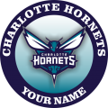 Charlotte Hornets Customized Logo Sticker Heat Transfer