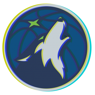 Phantom Minnesota Timberwolves logo Sticker Heat Transfer