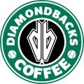Arizona Diamondbacks Starbucks Coffee Logo Sticker Heat Transfer