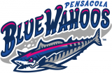 Pensacola Blue Wahoos 2012-Pres Primary Logo decal sticker