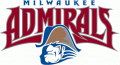 Milwaukee Admirals 1997 98-2000 01 Primary Logo decal sticker