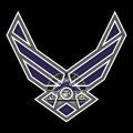 Airforce Colorado Rockies Logo decal sticker