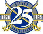 Buffalo Sabres 1994 95 Anniversary Logo Sticker Heat Transfer