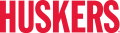 Nebraska Cornhuskers 1974-2011 Wordmark Logo 02 decal sticker
