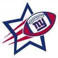 New York Giants Football Goal Star logo Sticker Heat Transfer