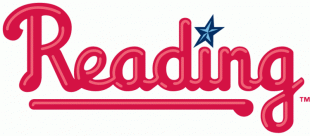 Reading Fightin Phils 2008-2012 Wordmark Logo decal sticker