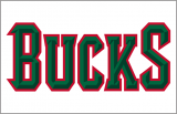 Milwaukee Bucks 2006-2014 Jersey Logo Sticker Heat Transfer