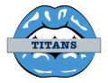 Tennessee Titans Lips Logo Sticker Heat Transfer