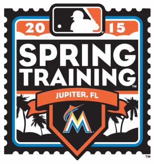 Miami Marlins 2015 Event Logo Sticker Heat Transfer
