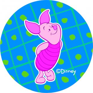 Disney Piglet Logo 17 Sticker Heat Transfer