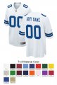 Dallas Cowboys Custom Letter and Number Kits For White Jersey Material Twill