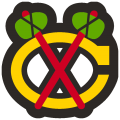 Chicago Blackhawks 1959 60-1985 86 Alternate Logo decal sticker