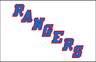 New York Rangers 1978 79-1998 99 Jersey Logo Sticker Heat Transfer