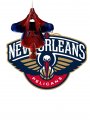 New Orleans Pelicans Spider Man Logo Logo decal sticker