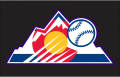 Colorado Rockies 2018-Pres Batting Practice Logo decal sticker