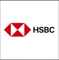 HSBC brand logo Sticker Heat Transfer