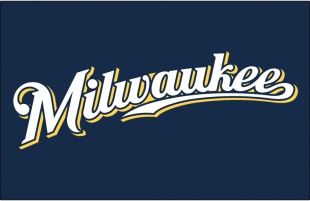Milwaukee Brewers 2016-2019 Jersey Logo decal sticker