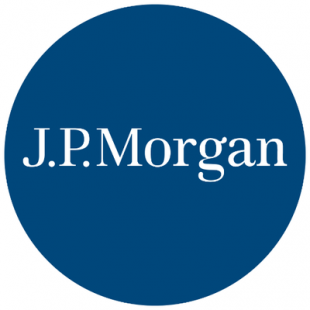 J.P. Morgan brand logo 01 Sticker Heat Transfer