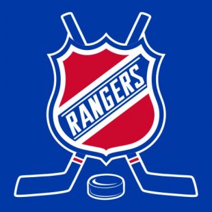 Hockey New York Rangers Logo Sticker Heat Transfer