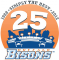 Buffalo Bisons 2012 Stadium Logo decal sticker