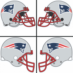 New England Patriots Helmet Logo Sticker Heat Transfer