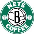 Brooklyn Nets Starbucks Coffee Logo Sticker Heat Transfer