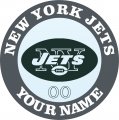 New York Jets Customized Logo Sticker Heat Transfer