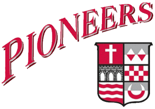 Sacred Heart Pioneers 1993-2001 Primary Logo Sticker Heat Transfer