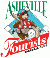 Asheville Tourists 1980-2004 Primary Logo Sticker Heat Transfer