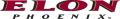Elon Phoenix 2000-2015 Wordmark Logo 01 decal sticker